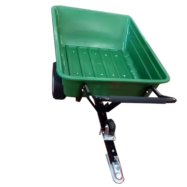 Outdoor Dump  Tipper Garden Dump Tipper Trailer Plastic 500Kg Capacity Utility Plastic Dump Cart