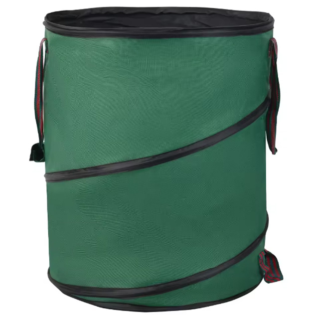 Waste Composit 156L Large Capacity Yard Foldable Pop up Garden Leaf Waste Bag